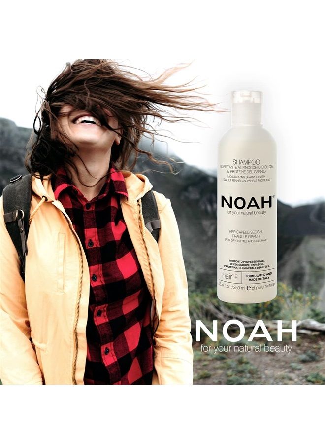 1.2 Moisturizing, Hair Growth, Scalp Stimulating Sweet Fennel Shampoo - Eco-Friendly, Natural Daily Shampoo, Vegan Moisturizing, Cruelty Free Shampoo, 8.45 fl.oz.