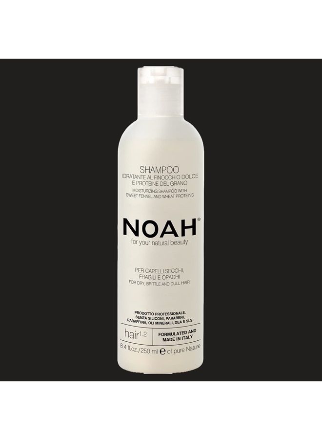 1.2 Moisturizing, Hair Growth, Scalp Stimulating Sweet Fennel Shampoo - Eco-Friendly, Natural Daily Shampoo, Vegan Moisturizing, Cruelty Free Shampoo, 8.45 fl.oz.