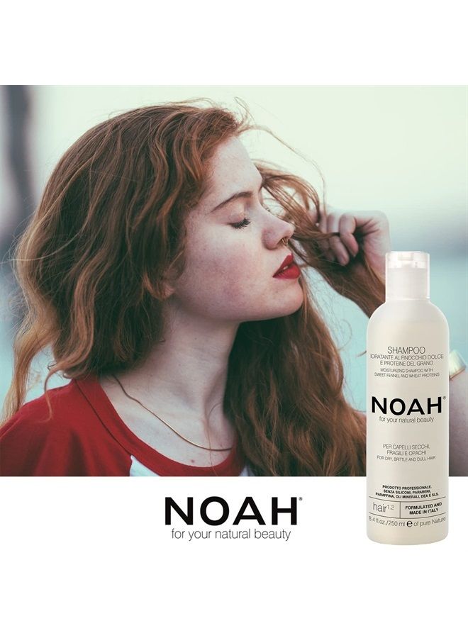 1.2 Moisturizing, Hair Growth, Scalp Stimulating Sweet Fennel Shampoo - Eco-Friendly, Natural Daily Shampoo, Vegan Moisturizing, Cruelty Free Shampoo, 8.45 fl.oz.