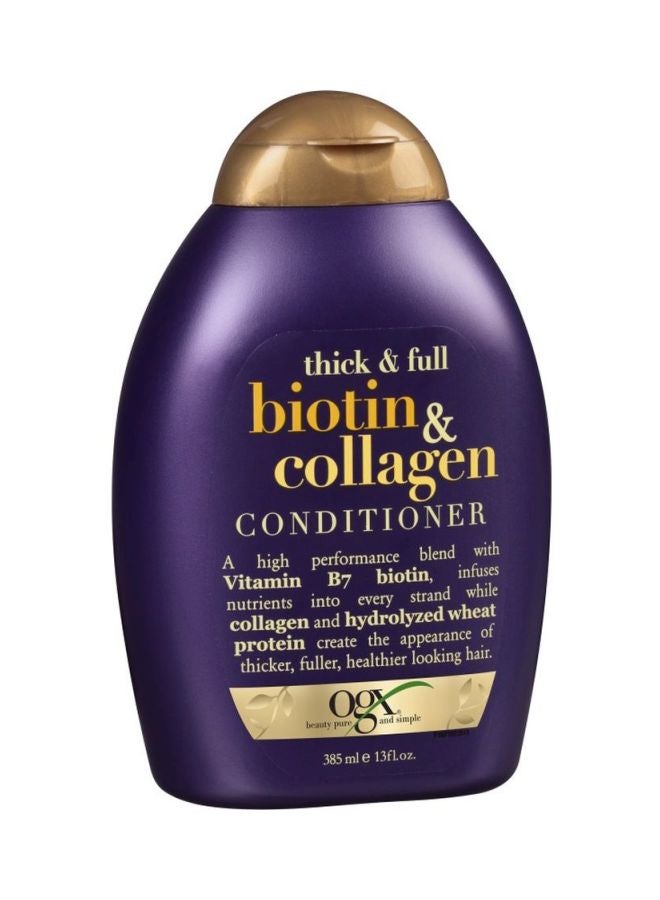 Thick And Full + Biotin And Collagen Conditioner 385ml