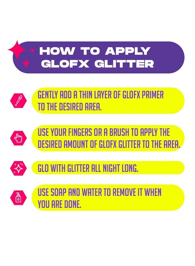 Biodegradable Makeup Glitter in Plur Pink for Hair, Face and Body | Perfect Festival and Rave Makeup Accessory