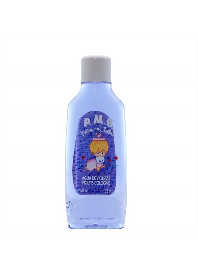 Agua De Violetas Splash Cologne, 25 Ounce