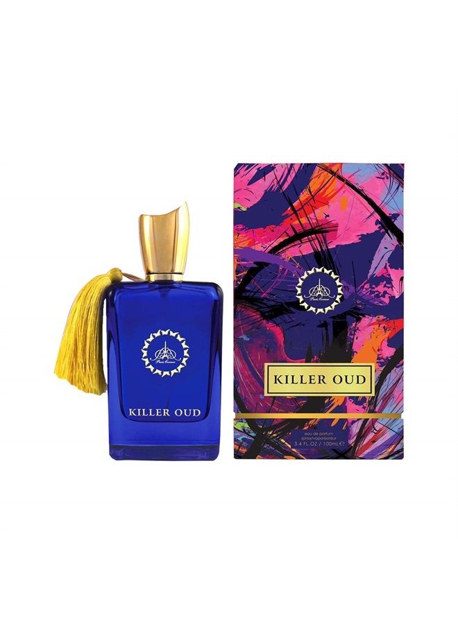 Killer Oud Perfume for Men Eau De Parfum Fragrance Scent Spray 100ml - PARIS CORNER PERFUMES