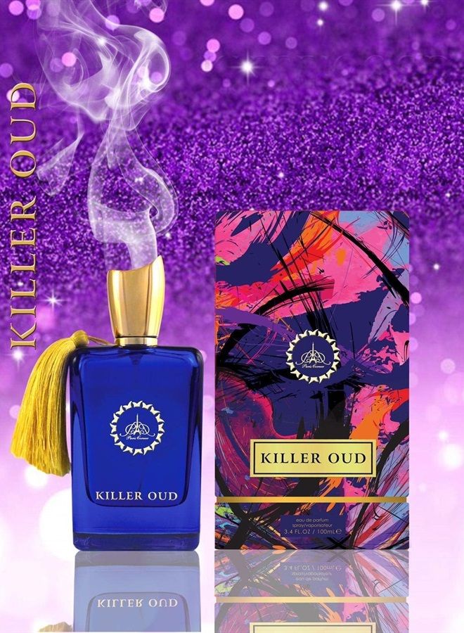 Killer Oud Perfume for Men Eau De Parfum Fragrance Scent Spray 100ml - PARIS CORNER PERFUMES