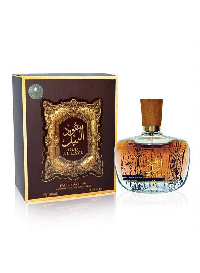 Oud Al Layl Eau De Parfum For Unisex, 100 ml
