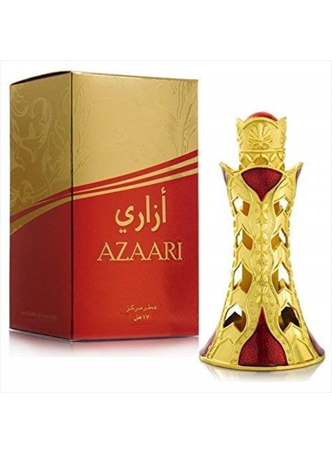 Khadlaj Azaari for Men and Women (Unisex) CPO - Concentrated Perfume Oil (Attar) 18 ML (0.61 oz)