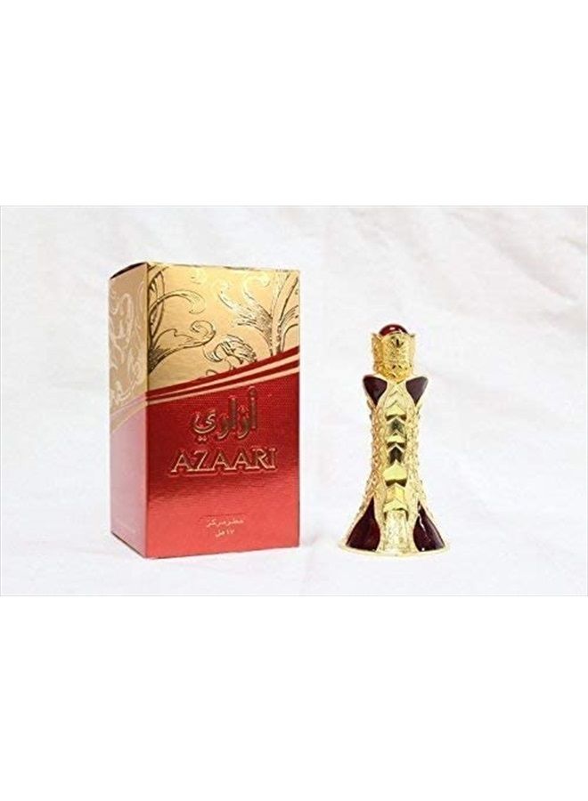 Khadlaj Azaari for Men and Women (Unisex) CPO - Concentrated Perfume Oil (Attar) 18 ML (0.61 oz)