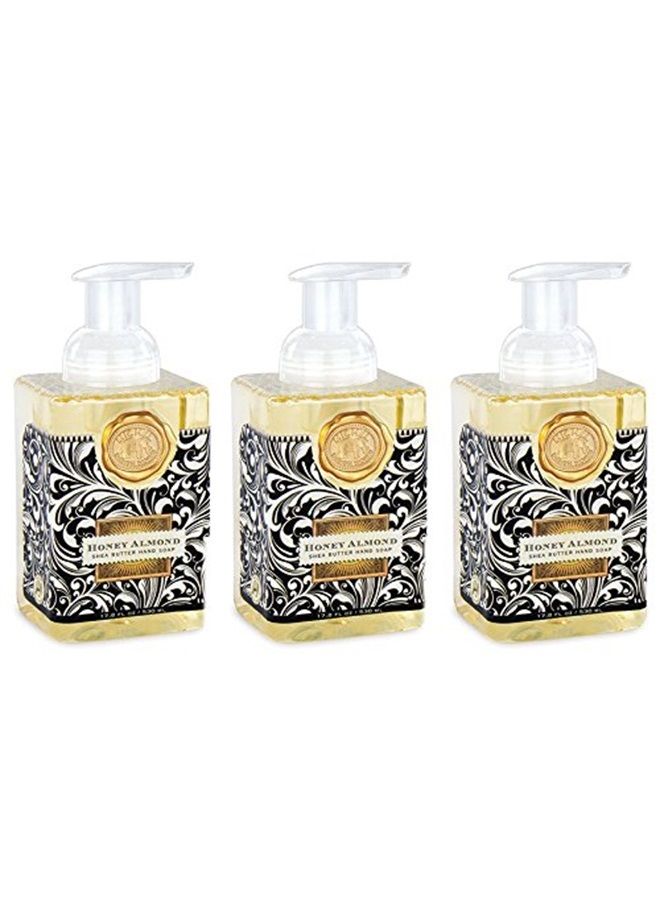 Foaming Hand Soap, 17.8-Ounce, Honey Almond - 3-PACK