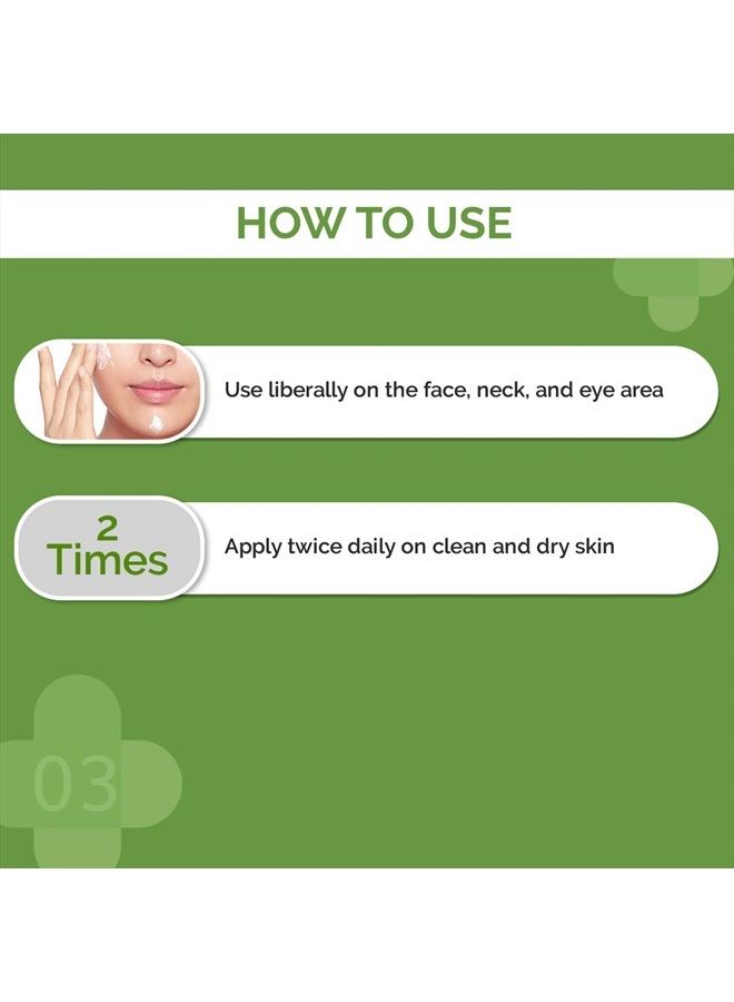 Ceramide + HA Intense Moisturizer for Face, Dry Skin Moisturiser - 50 gm