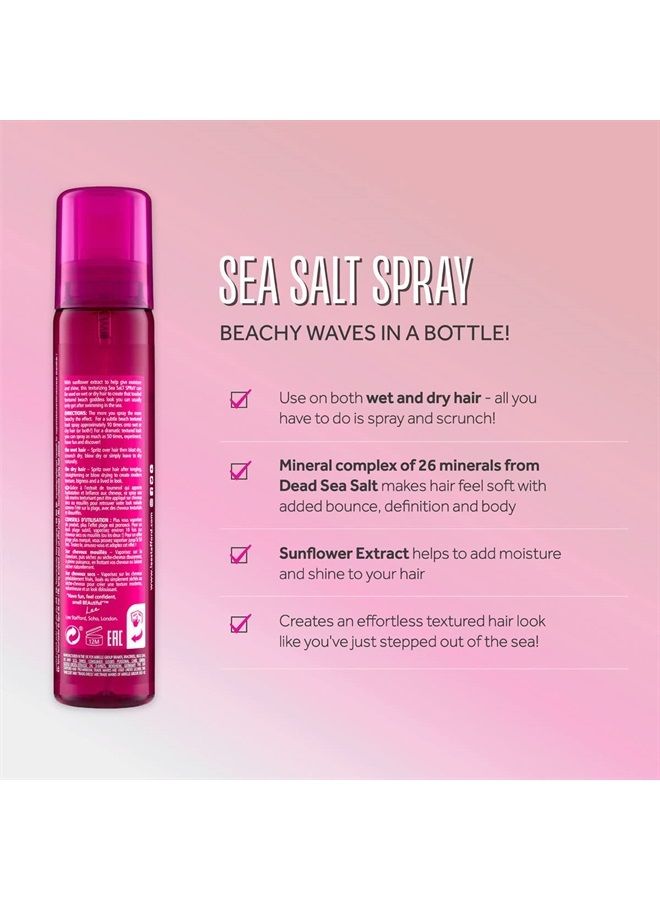 Sea Salt Texturizing Spray for Tousled Waves - Hair Texturizing Salt Spray