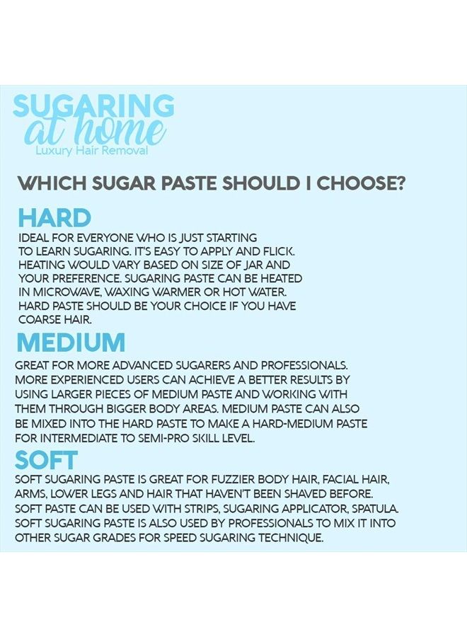 Hair Removal Paste Medium for Professional Use on Bikini, Brazilian, Arms, Legs, Back 34 oz.