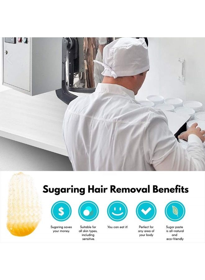 Hair Removal Paste Medium for Professional Use on Bikini, Brazilian, Arms, Legs, Back 34 oz.