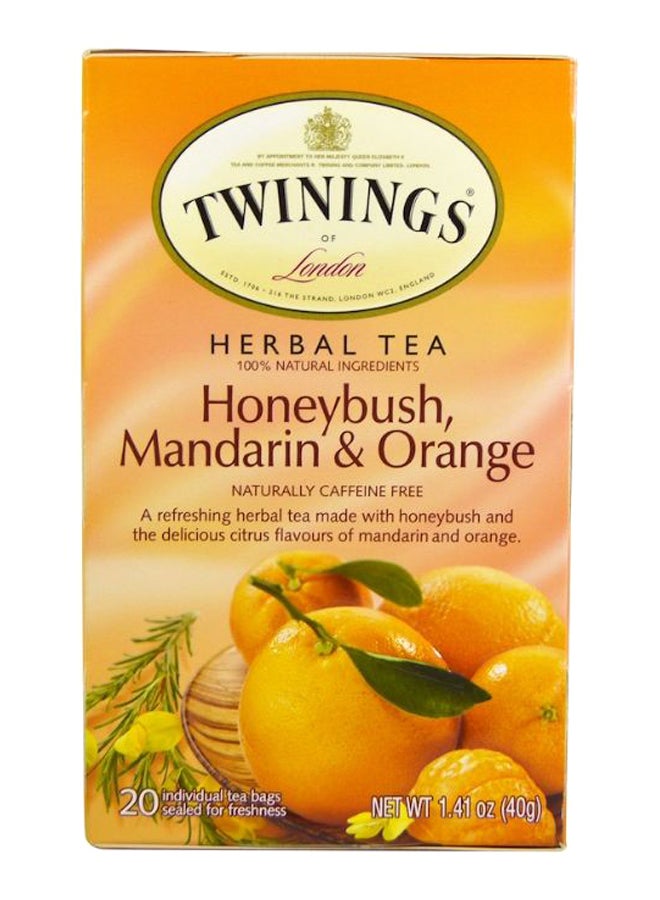 Honeybush Mandarin And Orange Herbal Tea - 20 Bags