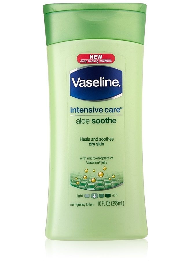 Intensive Care Lotion 10 Ounce Aloe Soothe (Dry Skin), 10 Fl Oz (Pack of 3)