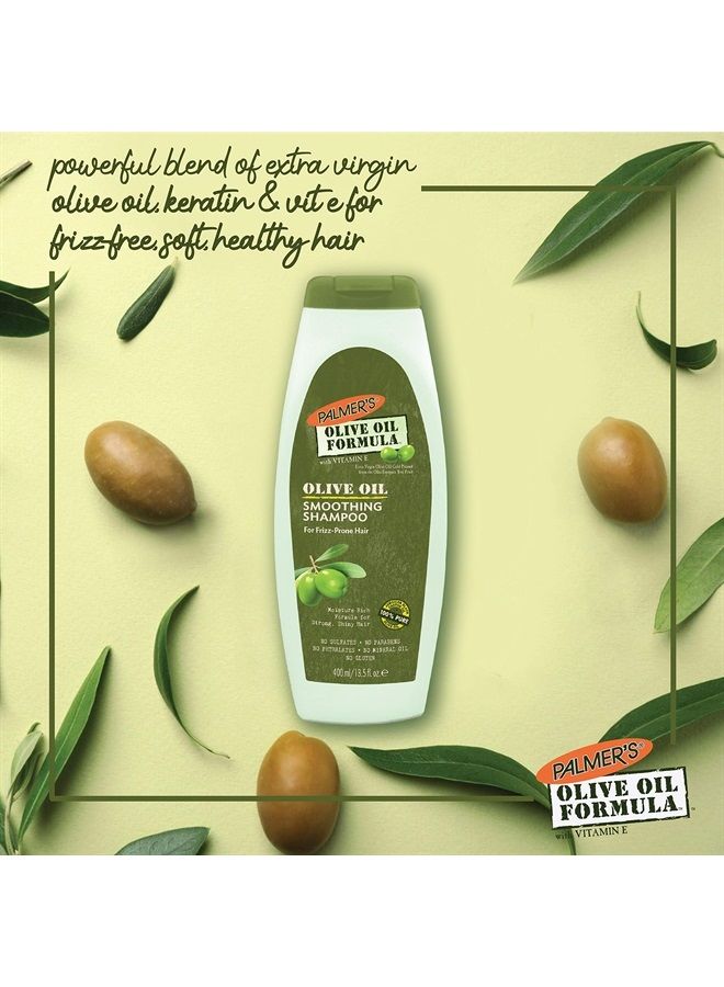 Olive Oil Smoothing Shampoo, 13.5 Ounce