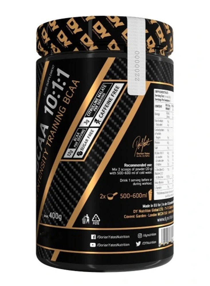 DY Nutrition HIT BCAA 10:11 400 gram Pineapple Flavor