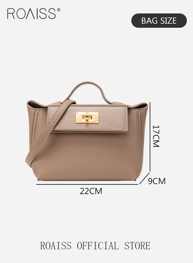 Multifunctional Fashion Handbag for Women Premium Exquisite Ladies Shoulder Crossbody Bags with Gift Bag Gifts for Mother Wife Girlfriend Suitable for Birthday Gift Anniversary or Casual Time