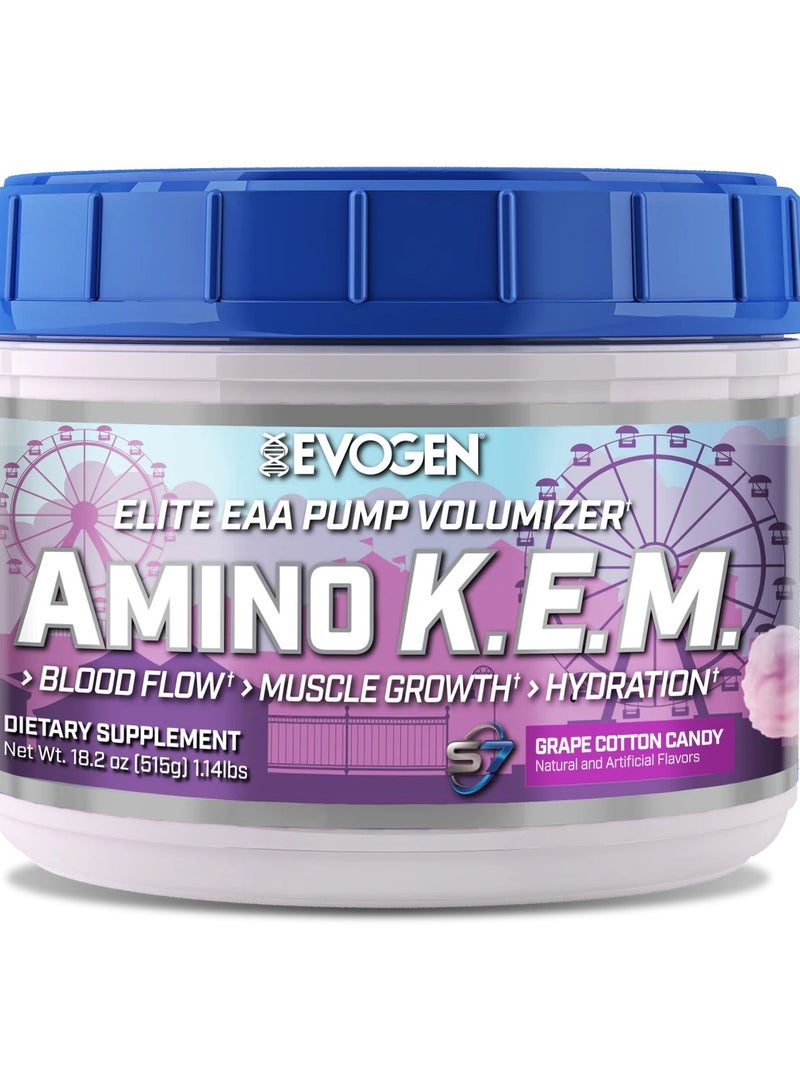 Amino K.E.M Elite EAA Grape Cotton Candy 515g