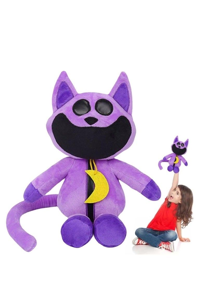 Smiling Critters Chapter 3 CatNap Plush,Cartoon Monster Game Smiling Critters Series Figure Plush Doll for Kids Adults Fans Holiday Gift（1pcs）