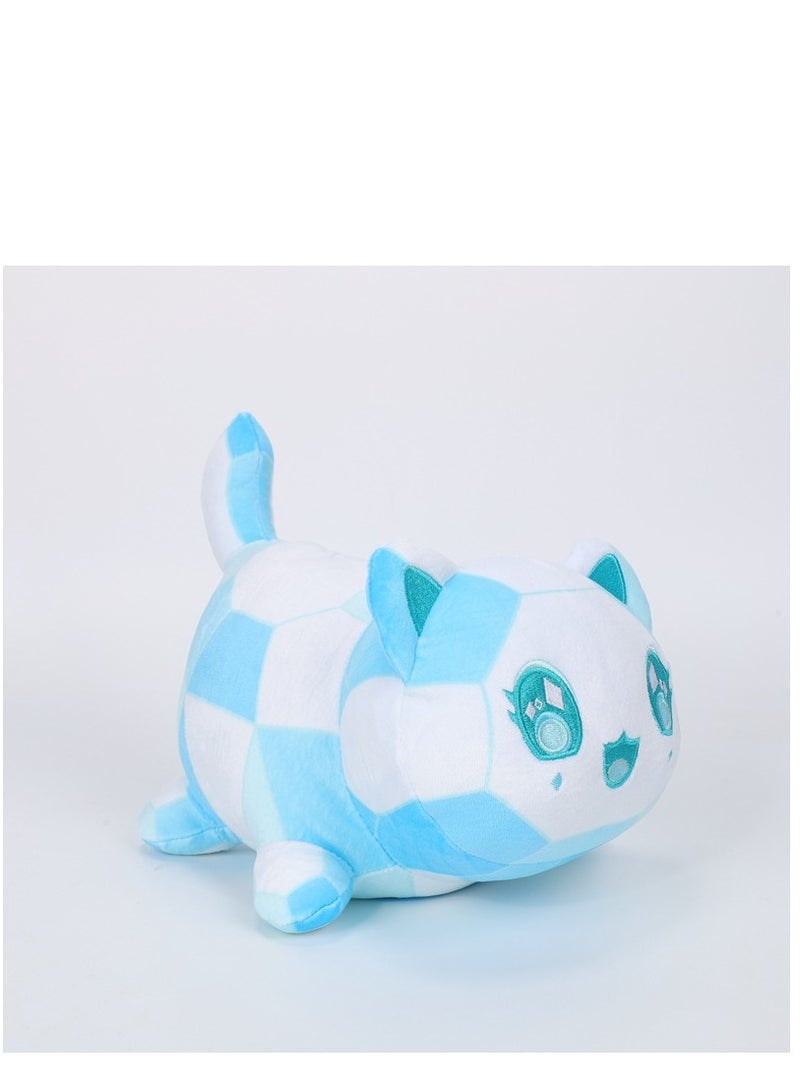 Cute Cat Food Plush Plushies Cat Mee Meow Cute Anime Cartoon Cat Stuffed Animal Meemeows Cat Plush Figure Toy Plush Pillow Gift for Fans Kids  25cm