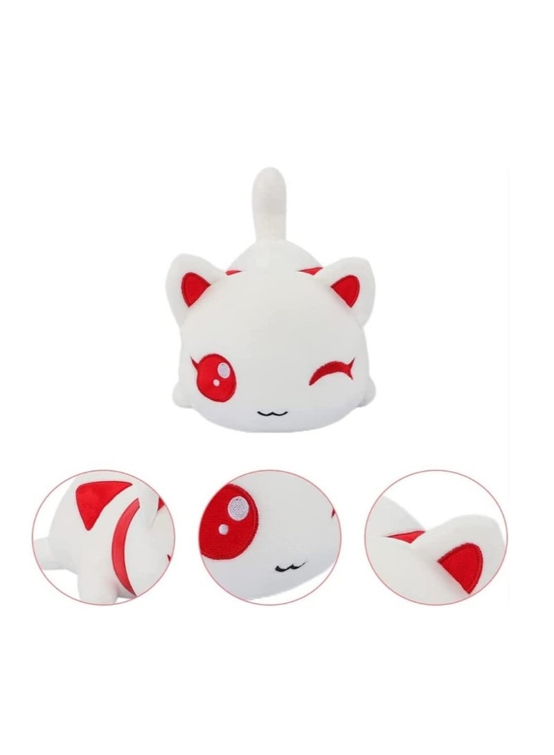 Cute Cat Food Plush Plushies Cat Mee Meow Cute Anime Cartoon Cat Stuffed Animal Meemeows Cat Plush Figure Toy Plush Pillow Gift for Fans Kids  25cm