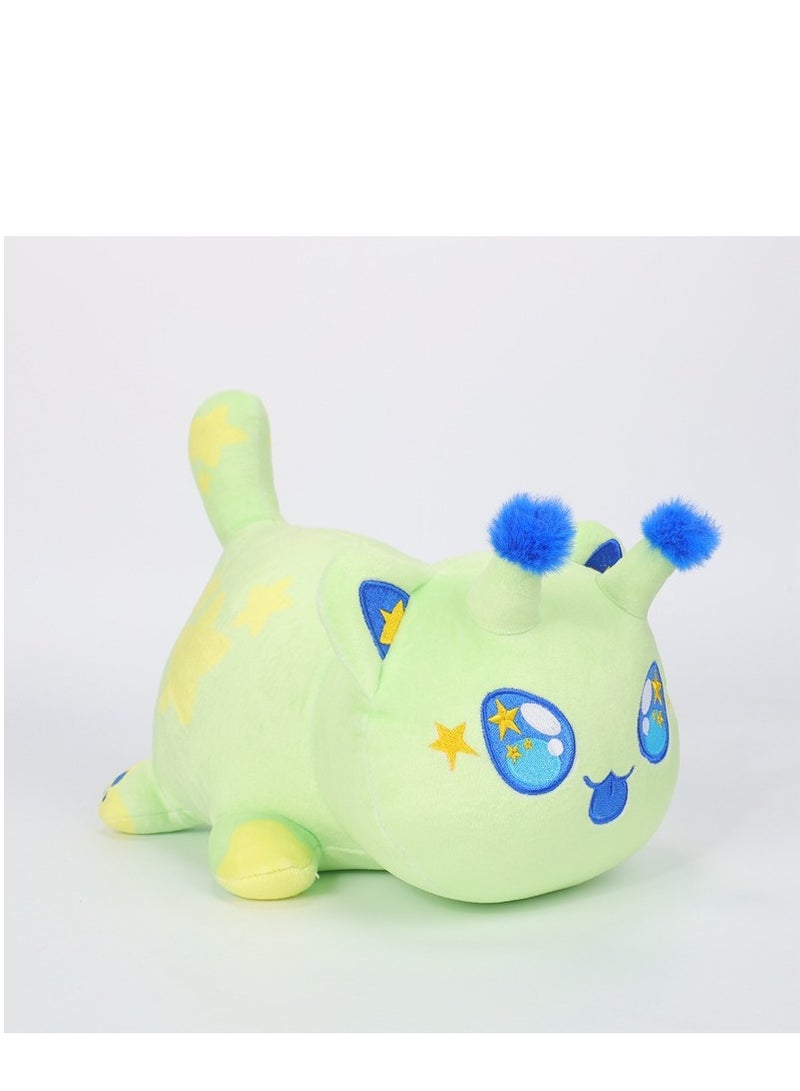 Cute Cat Food Plush Plushies Cat Mee Meow Cute Anime Cartoon Cat Stuffed Animal Meemeows Cat Plush Figure Toy Plush Pillow Gift for Fans Kids  25cm