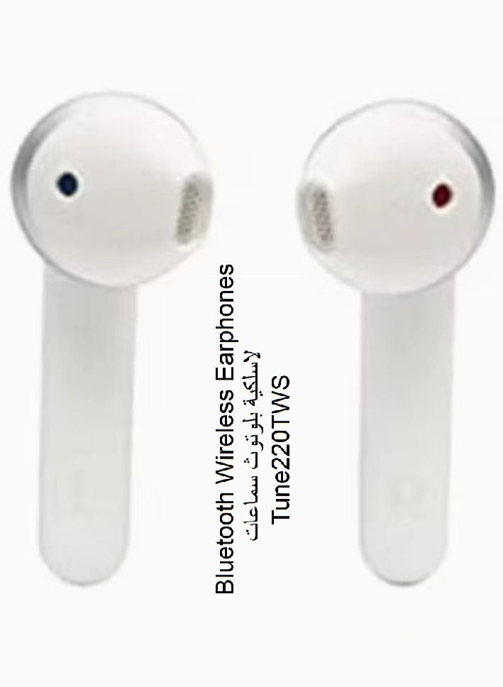 Bluetooth Wireless Earphones White