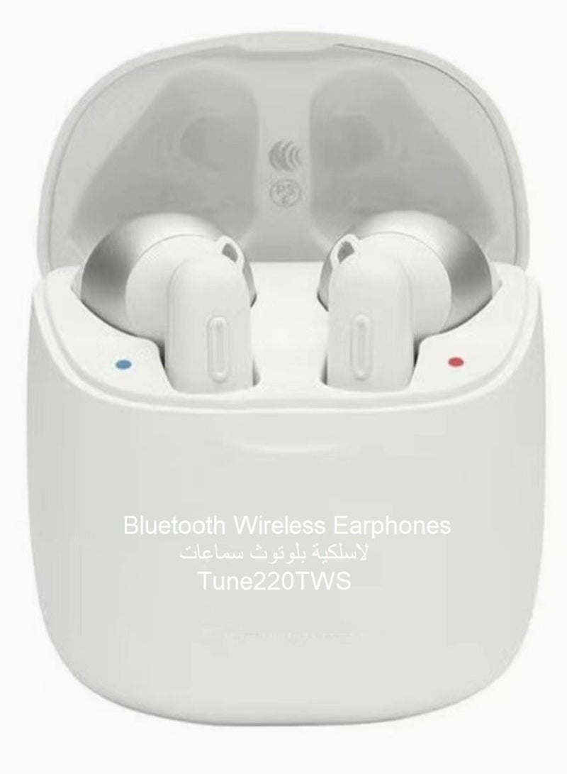 Bluetooth Wireless Earphones White