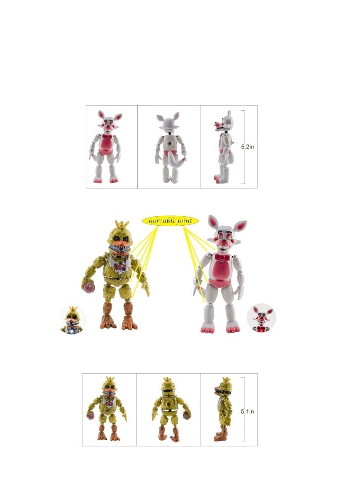 6-Piece Five Nights At Freddy's Figure Set