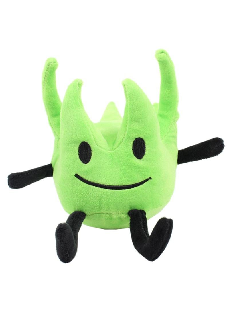 Battle For Dream Island Plush Toy Grassy 15cm For Fans Gift Stuffed Figure Doll For Kids And Adults Great Birthday Stuffers For Boys Girls