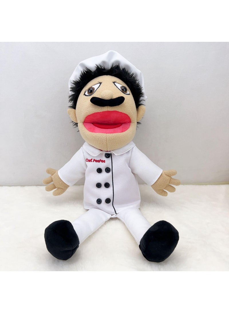 Jeffy Feebee Series Puppets Chef PP Plush Toy 50Cm