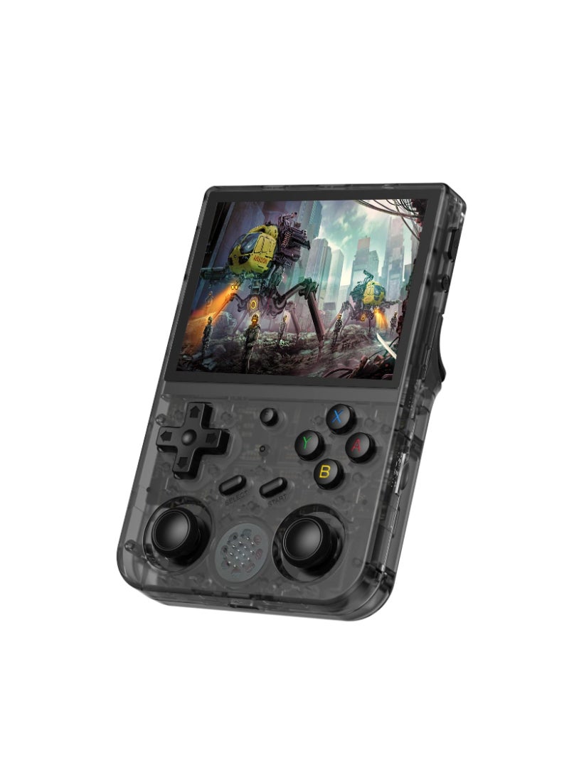 RG353V Handheld Game Console 3.5 Inch IPS Screen 640x480 High Resolution CPU RK3566 Quad-Core OS Android 11 Linux 2G/64G+16G 3200Mah Battery Black
