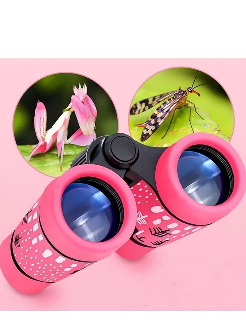 Kids Binoculars, Children Educational Folding Telescope, Compact High Power Kids Binoculars for Bird Watching, Hiking, Hunting, Outdoor Games