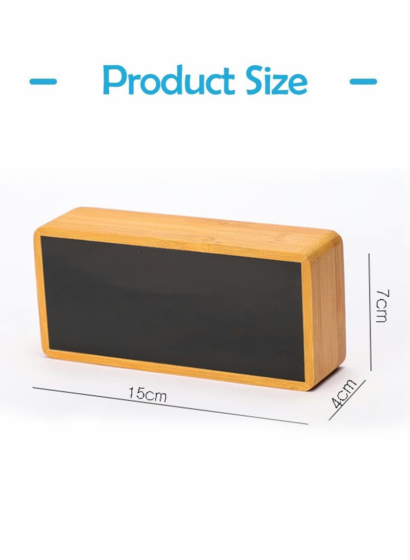Digital Alarm Clock, Wooden Clock Bedside