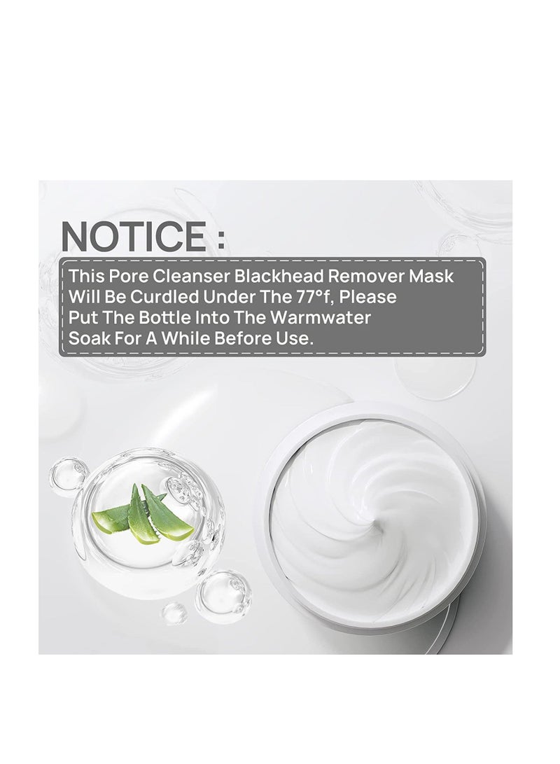 Blackhead Mask with 60 pcs Strips, Remover Peel pff Mask, Black Head for Face, Nose Plants Pore Cleanser Purifying Face Leaving Your Skin Fresh and Clean (1.05oz/30g)