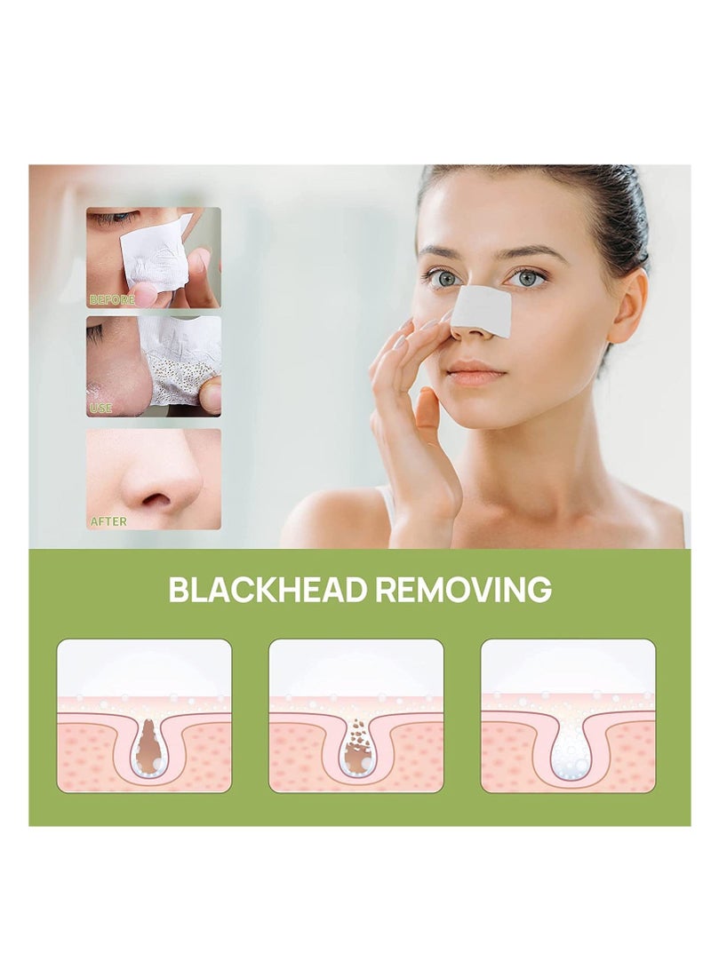 Blackhead Mask with 60 pcs Strips, Remover Peel pff Mask, Black Head for Face, Nose Plants Pore Cleanser Purifying Face Leaving Your Skin Fresh and Clean (1.05oz/30g)