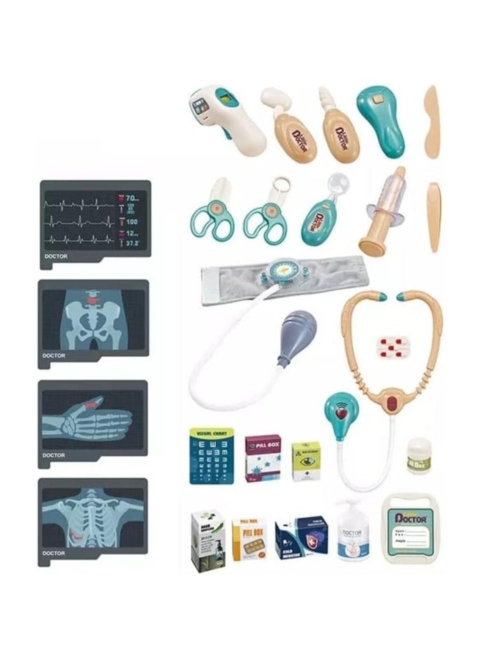 Children Pretend Play Kids Doctor Set Kit toy- B