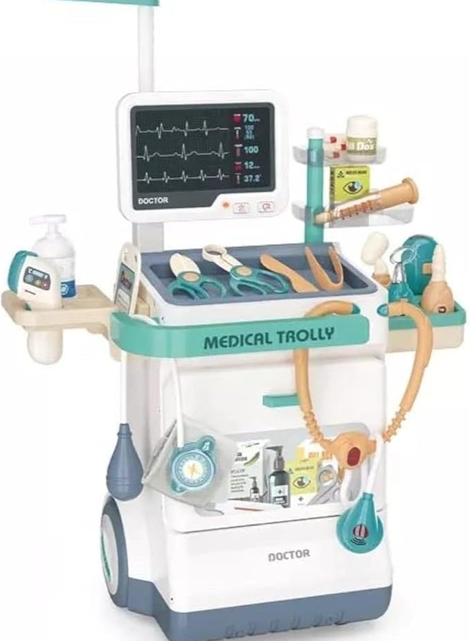 Children Pretend Play Kids Doctor Set Kit toy- B