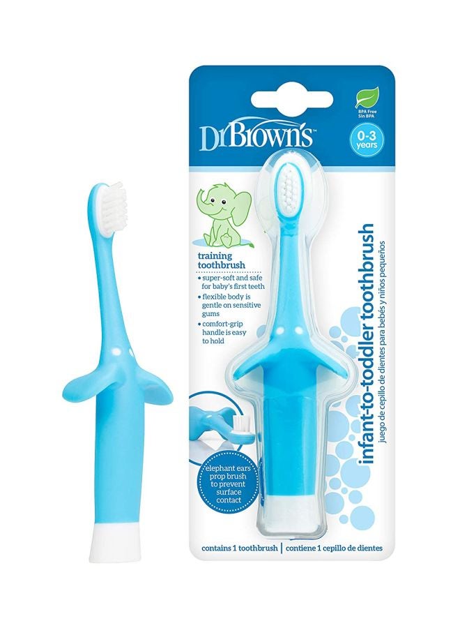 Infant-to-Toddler Toothbrush, Blue