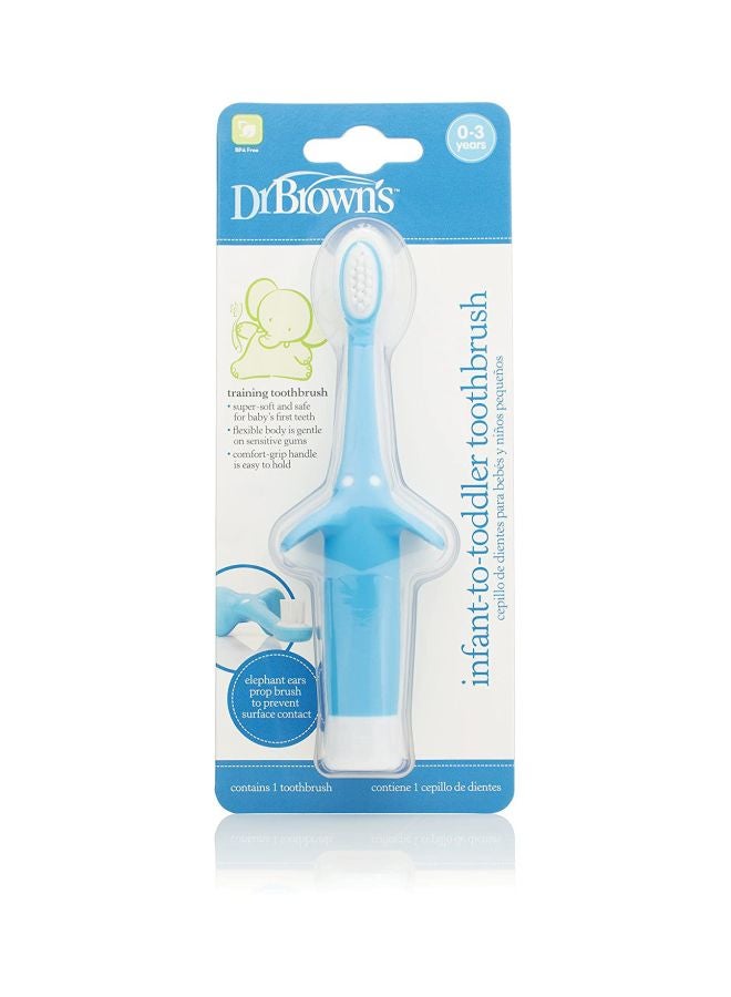 Infant-to-Toddler Toothbrush, Blue