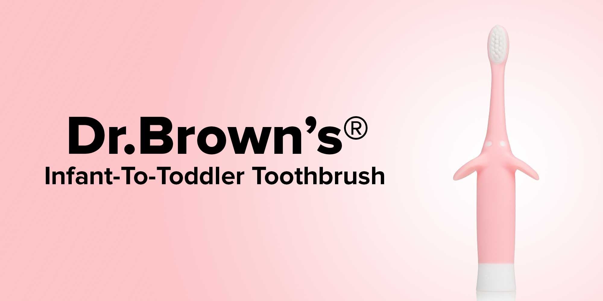 Infant-to-Toddler Toothbrush, Pink