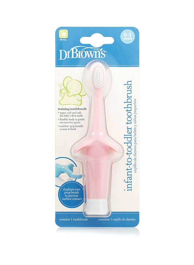 Infant-to-Toddler Toothbrush, Pink