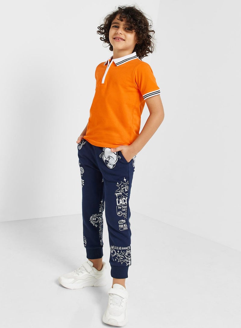 Kids Printed Sweatpants