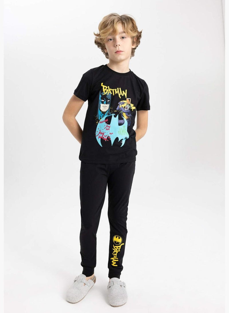 Boy 2-pack Batman Knitted Pyjamas Long Sleeve