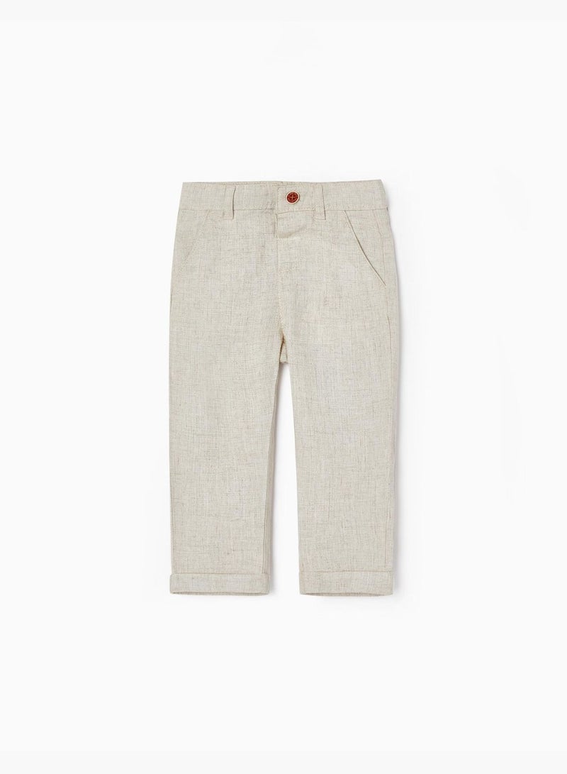 Zippy Linen Trousers For Baby Boys
