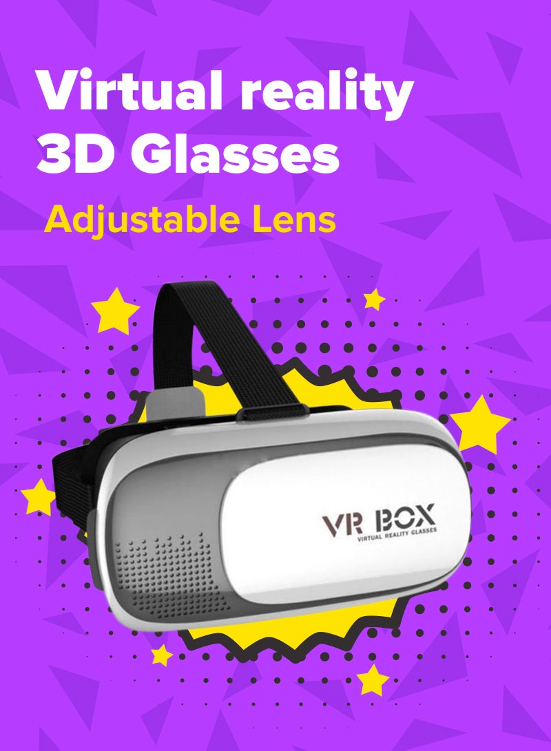 Virtaul Reality 3D Glass Black/White