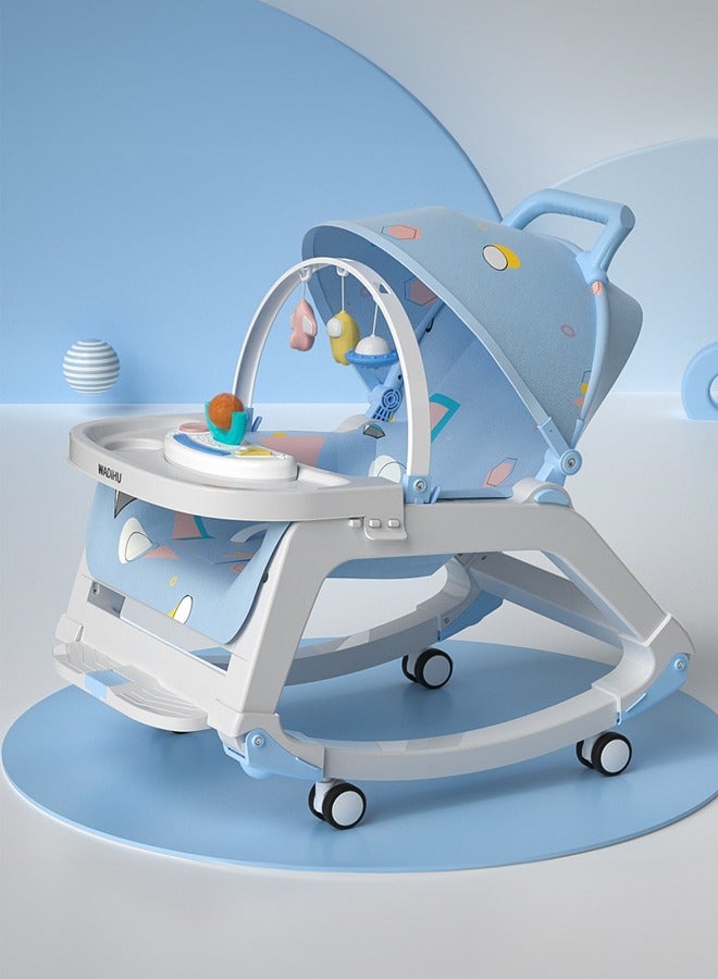 Baby Rocking Chair Portable Multifunction Soothing Sleeping Chair