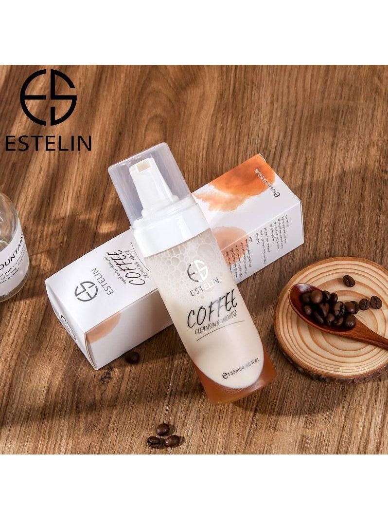 Skin Care Deep Cleaning Pore Cleaning Coffee Cleansing Mousse 135ml