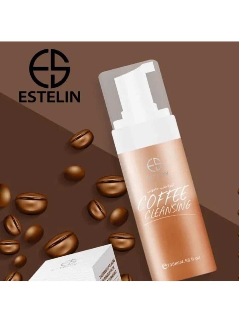 Skin Care Deep Cleaning Pore Cleaning Coffee Cleansing Mousse 135ml