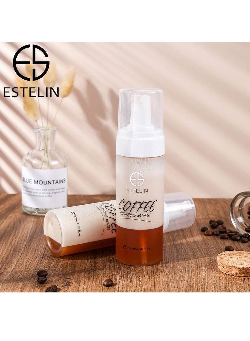 Skin Care Deep Cleaning Pore Cleaning Coffee Cleansing Mousse 135ml